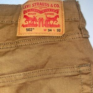 Levi's 502 Tan Jeans